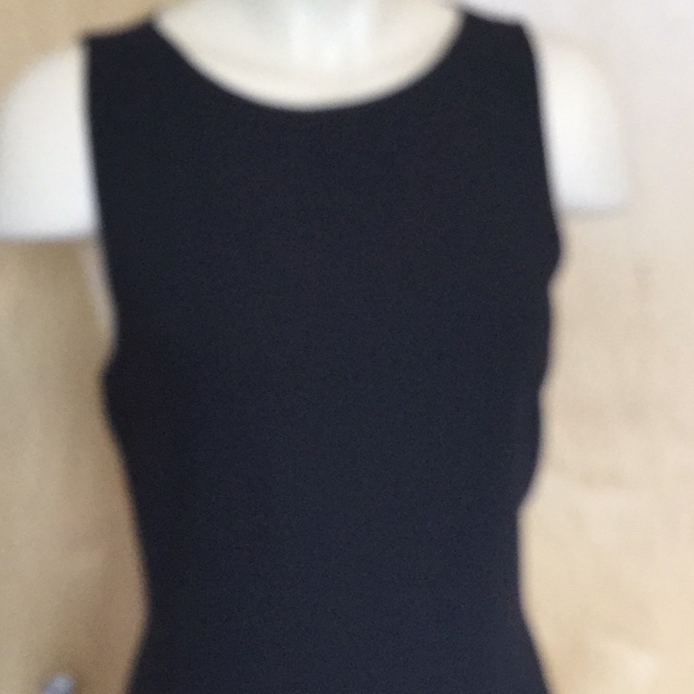 HALSTONHigh Neck Drape Gown with Ruching - Picture 8 of 8